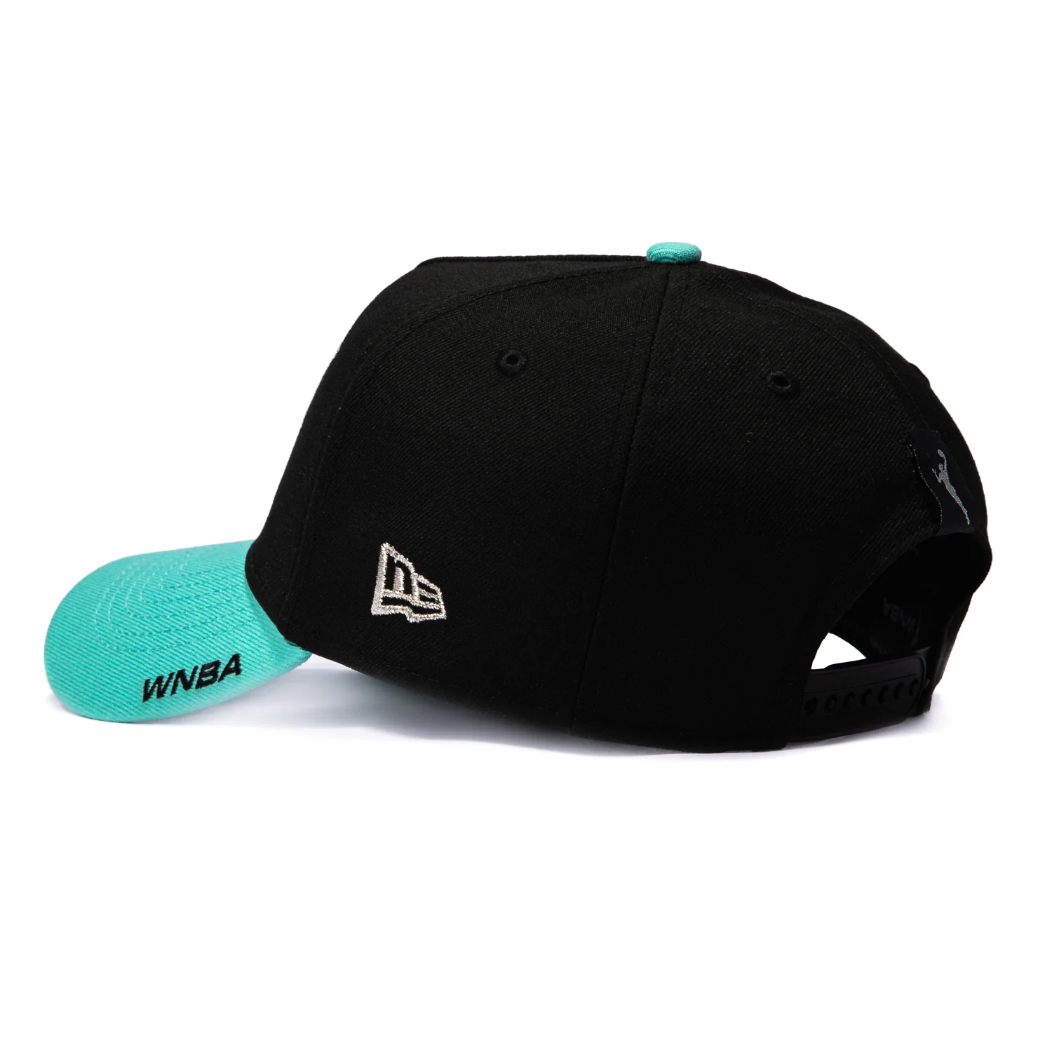 New Era 9Forty A-Frame 2026 WNBA Tip Off New York Liberty Snapback Hat - Black, Mint - Image 2