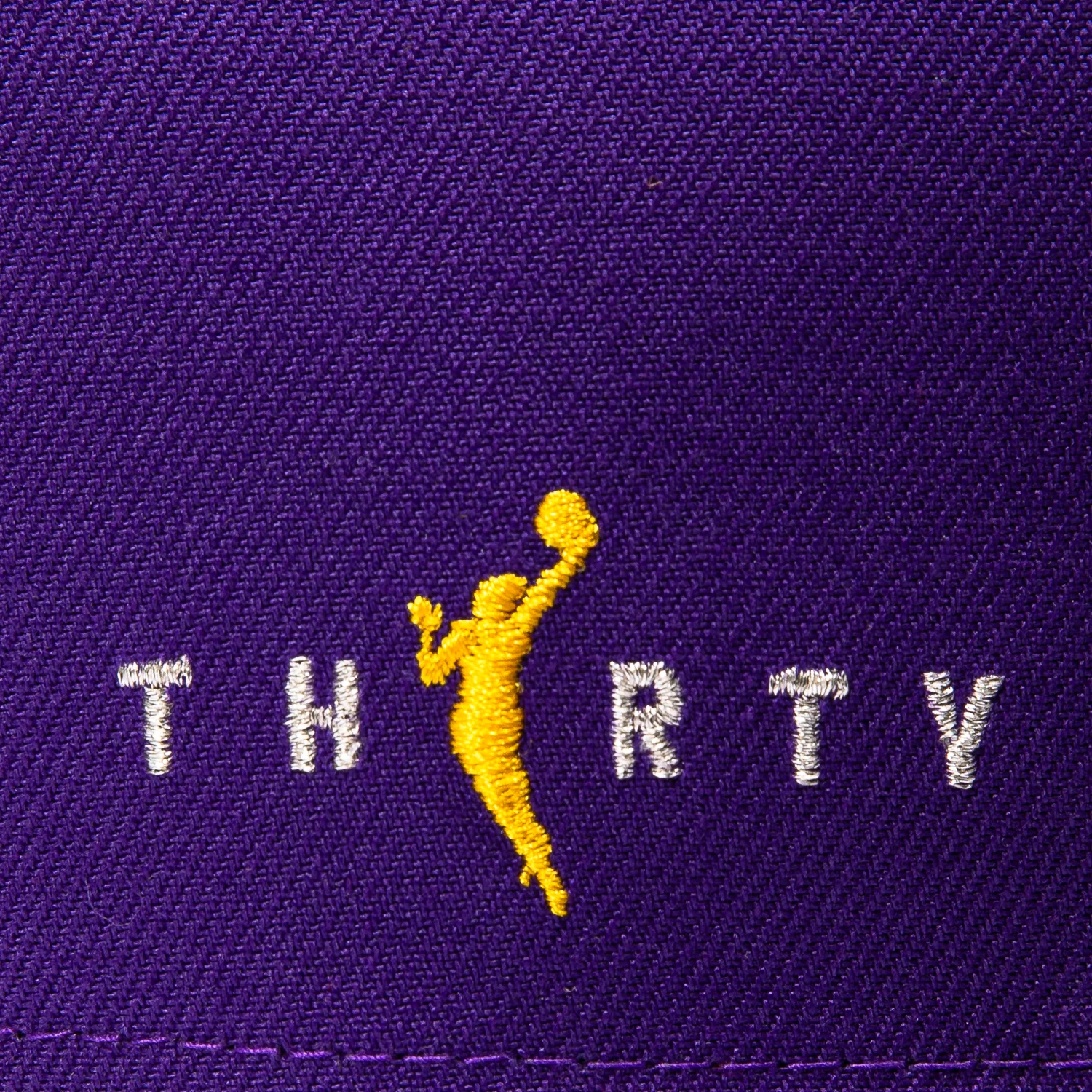 New Era 9Forty A-Frame 2026 WNBA Tip Off Los Angeles Sparks Snapback Hat - Purple, Gold - Image 4