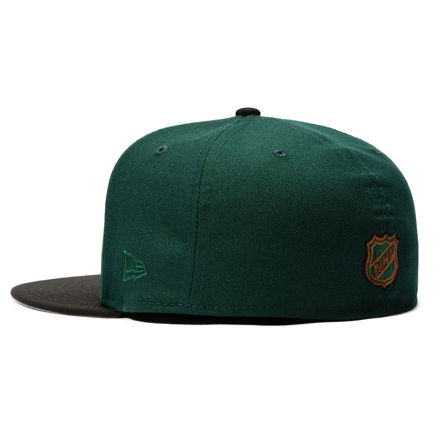 New Era 59Fifty Wood Grain Colorado Avalanche Logo Patch Hat - Green, Black - Image 3