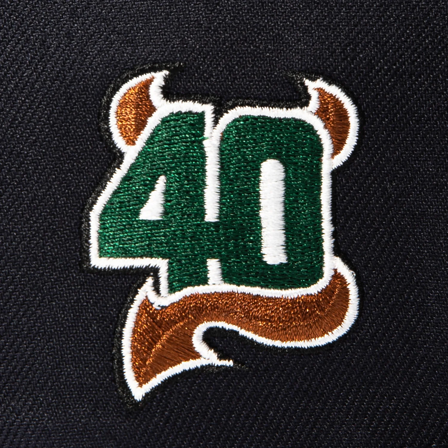New Era 59Fifty Wood Grain New Jersey Devils 40th Anniversary Patch Hat - Navy - Image 5