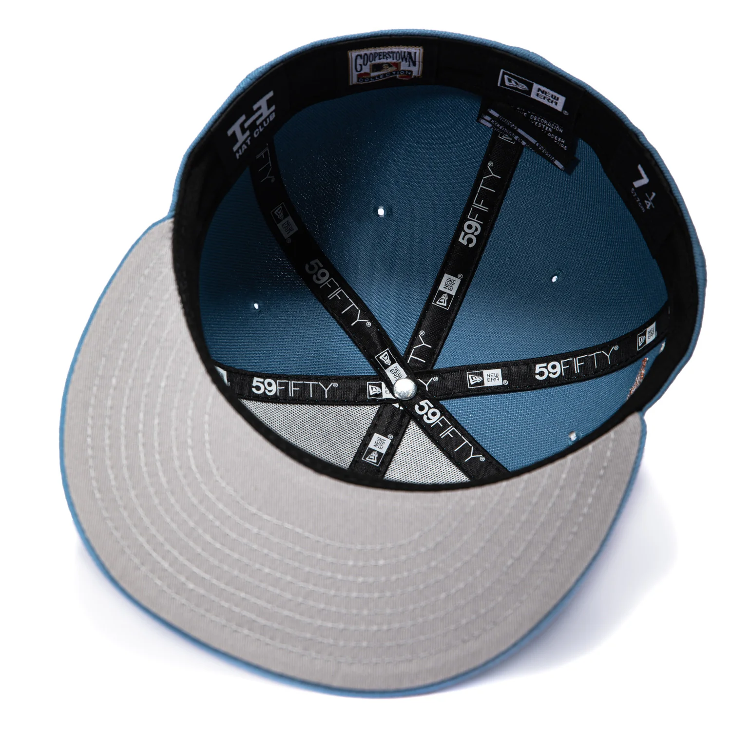 New Era 59Fifty Trophy Tour New York Yankees American League Eagle Patch Stars Hat - Indigo - Image 2