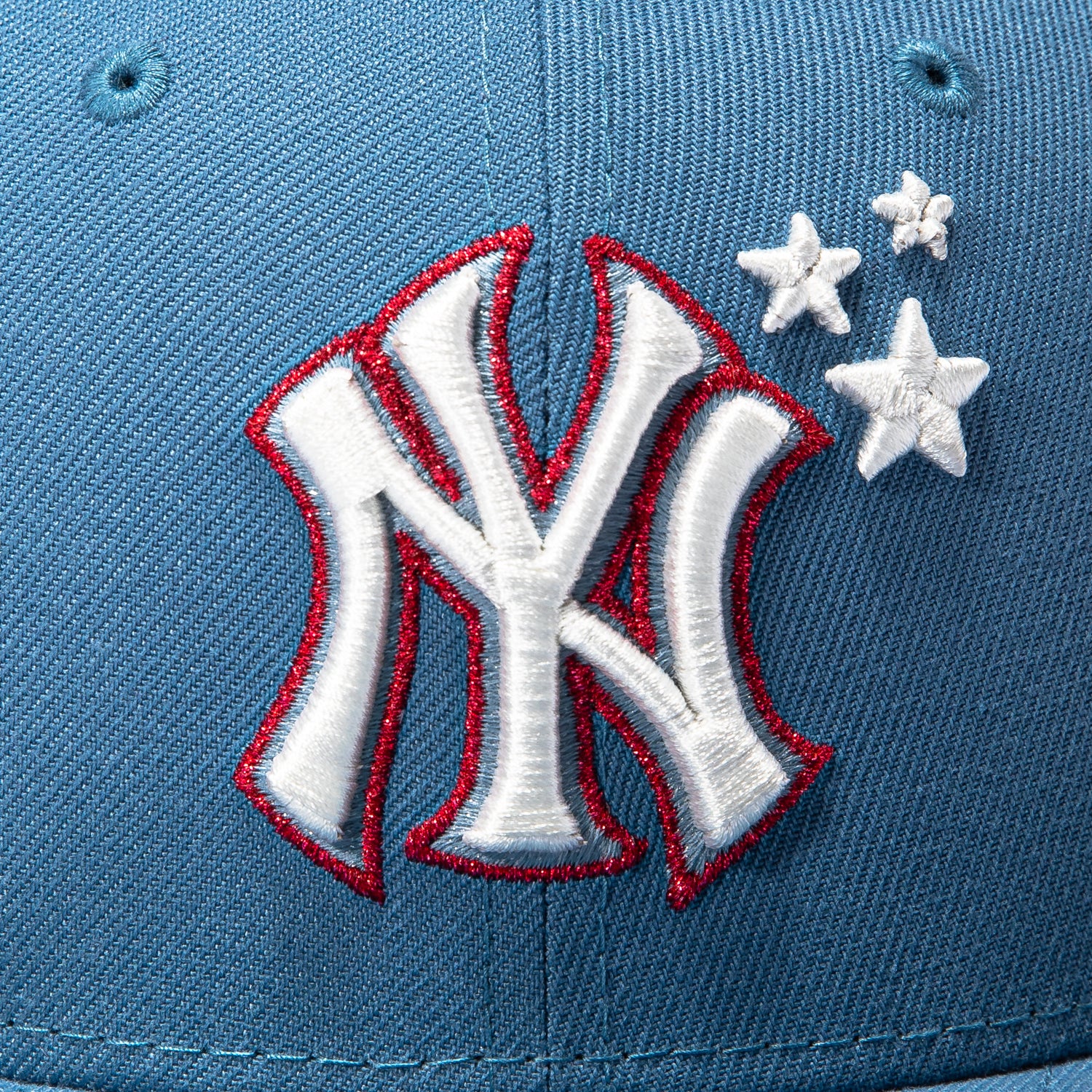New Era 59Fifty Trophy Tour New York Yankees American League Eagle Patch Stars Hat - Indigo - Image 4