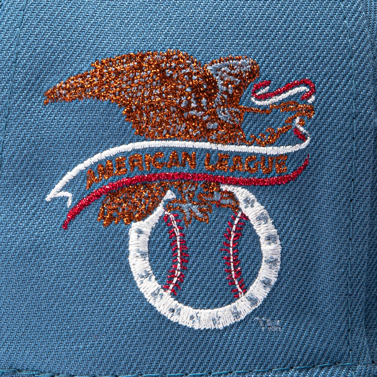 New Era 59Fifty Trophy Tour New York Yankees American League Eagle Patch Stars Hat - Indigo - Image 5